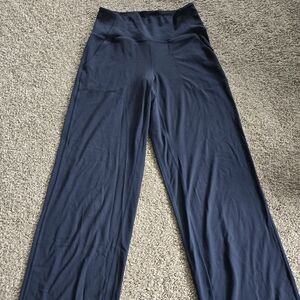 Lululemon Athletica - Aligh High-Rise Wide-Leg Pant - Navy - Women's Size 8 Tall